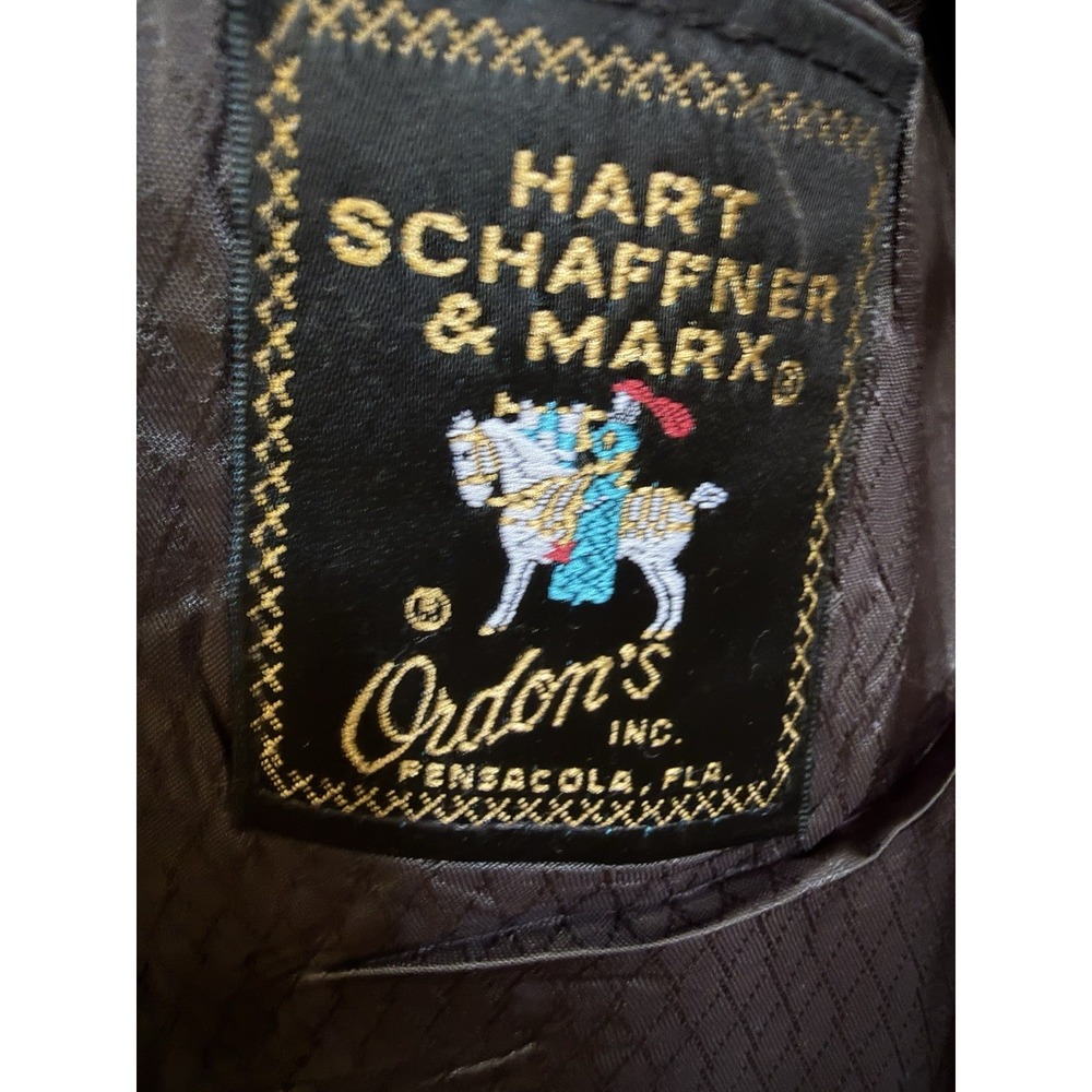 VTG 70's Hart Schaffner Marx Men's 42Rx34 Suit Ordon's Tropical Weight VIRACLE